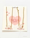 COLLARES BEST FRIENDS SANRIO SET DE 2