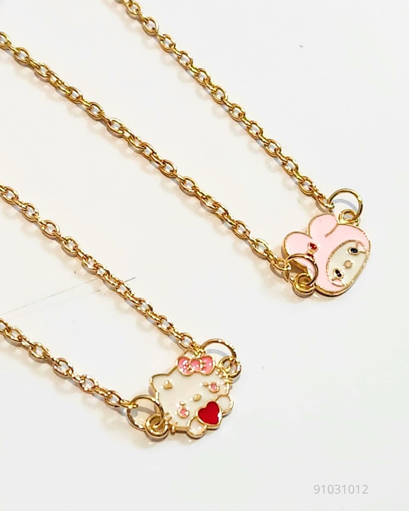 COLLARES BEST FRIENDS SANRIO SET DE 2