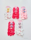 GANCHOS LAZOS CORAZON SET DE 4