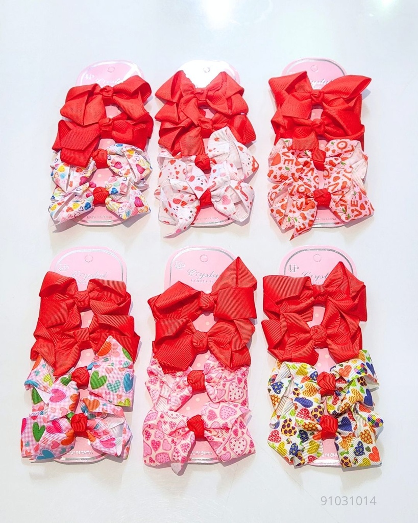 GANCHOS LAZOS FRUTAS SET DE 4