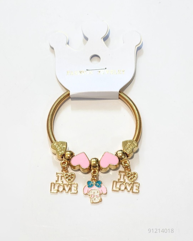 PULSERAS PANDORA NIÑA SANRIO