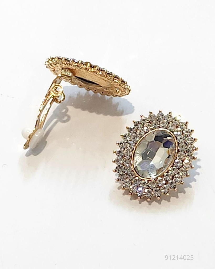 ZARCILLOS CLIP PIEDRA