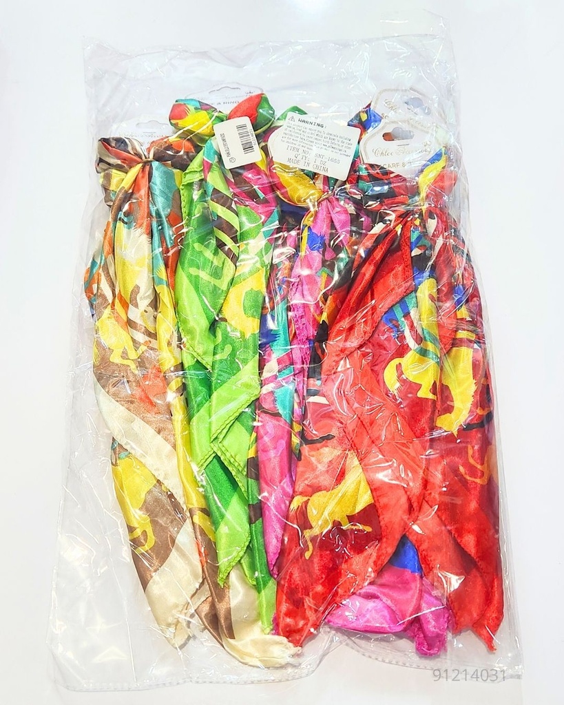 PAÑUELOS ESTAMPADOS (PAÑOLETAS)