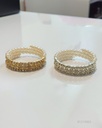PULSERAS STRASS Y PERLAS