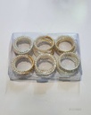 PULSERAS STRASS Y PERLAS