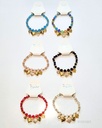 PULSERAS PEPITAS CORAZON