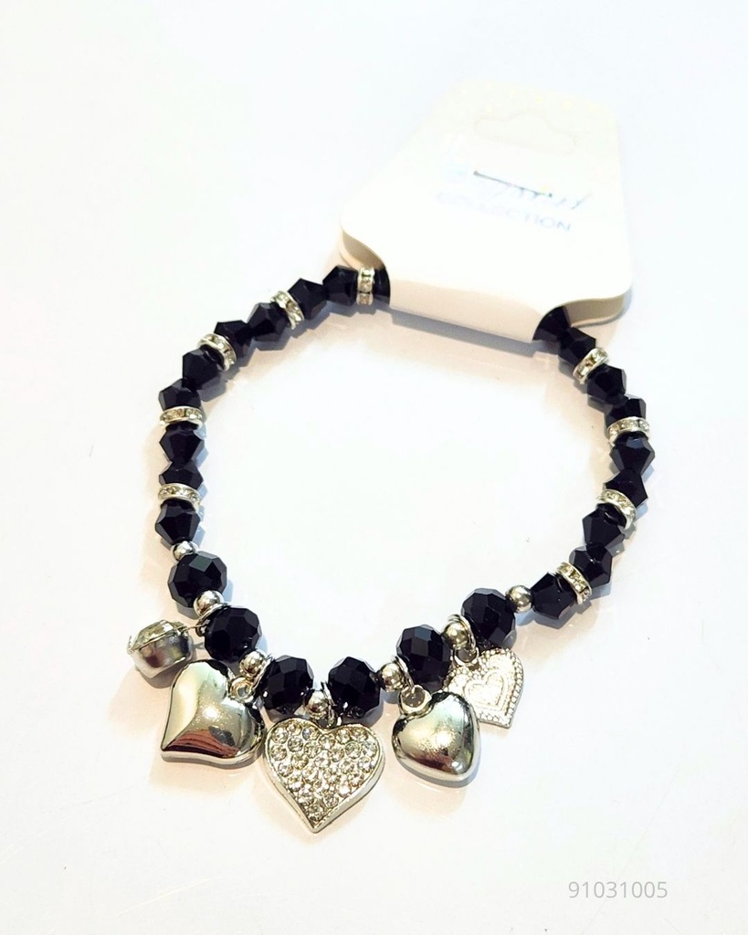 PULSERAS PEPITAS CORAZON