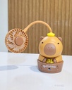 VENTILADORES CAPYBARA CON SACAPUNTAS