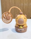 VENTILADORES CAPYBARA CON SACAPUNTAS