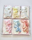GANCHOS LAZO MARIPOSA SET DE 4