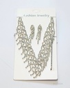 COLLARES FINO STRASS (NKL-5204S)