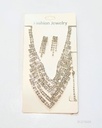 COLLARES FINO STRASS (NKL-5200S)