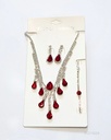 COLLARES FINO COLORES STRAS (NKL-6443S)