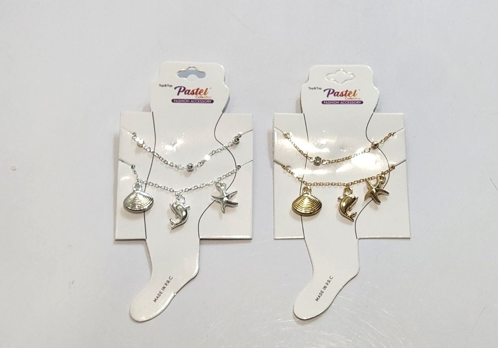 TOBILLERAS CHARM MAR SET DE 2