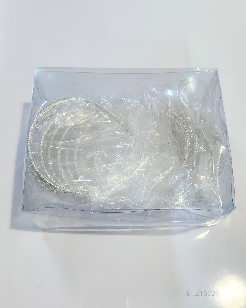 TIARAS CORONAS PLATEADA (HHL-6694S)
