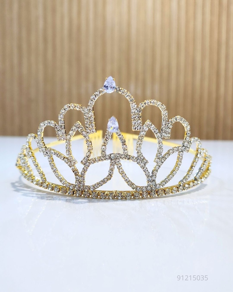 TIARAS CORONAS DORADA (HHL-6693G)