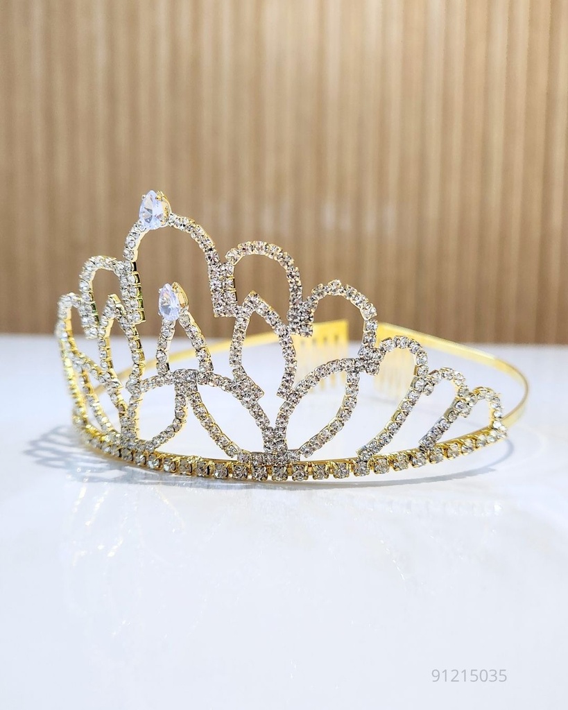 TIARAS CORONAS DORADA (HHL-6693G)