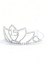 TIARAS CORONAS PLATEADA (HHL-7272S)
