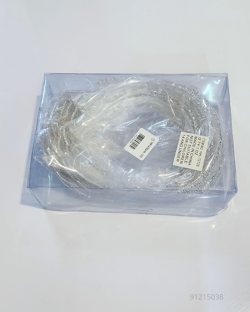 TIARAS CORONAS PLATEADA (HHL-7272S)
