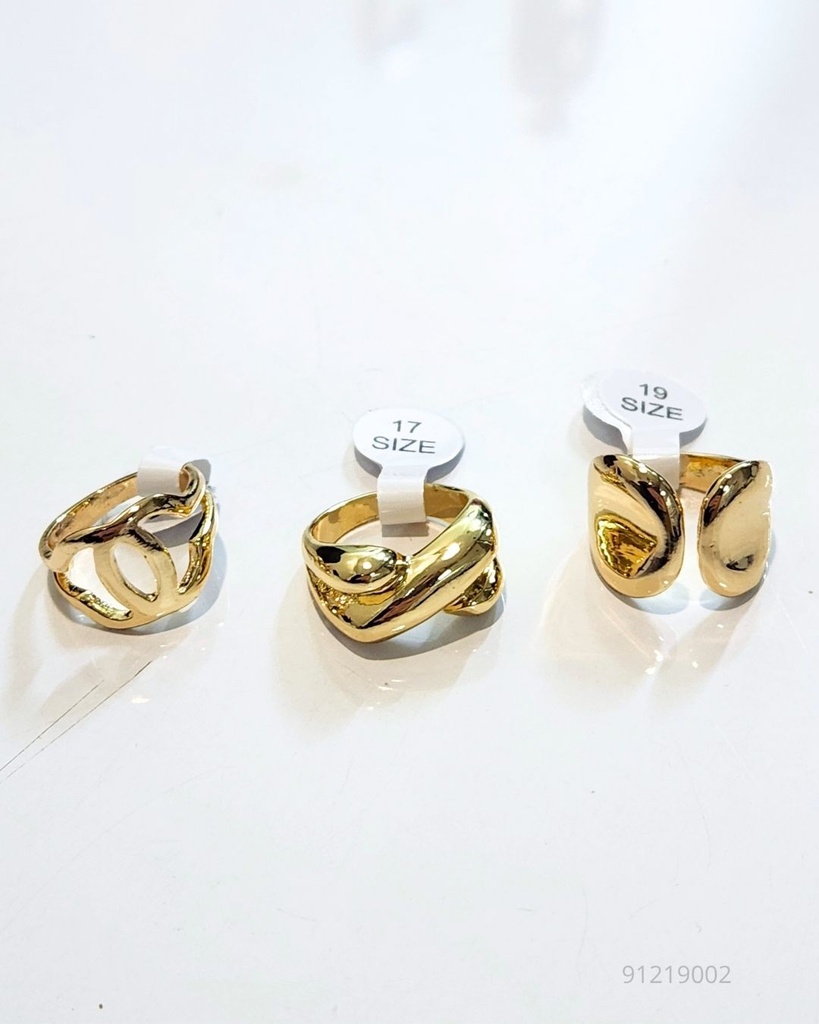  ANILLOS CHUNKY 