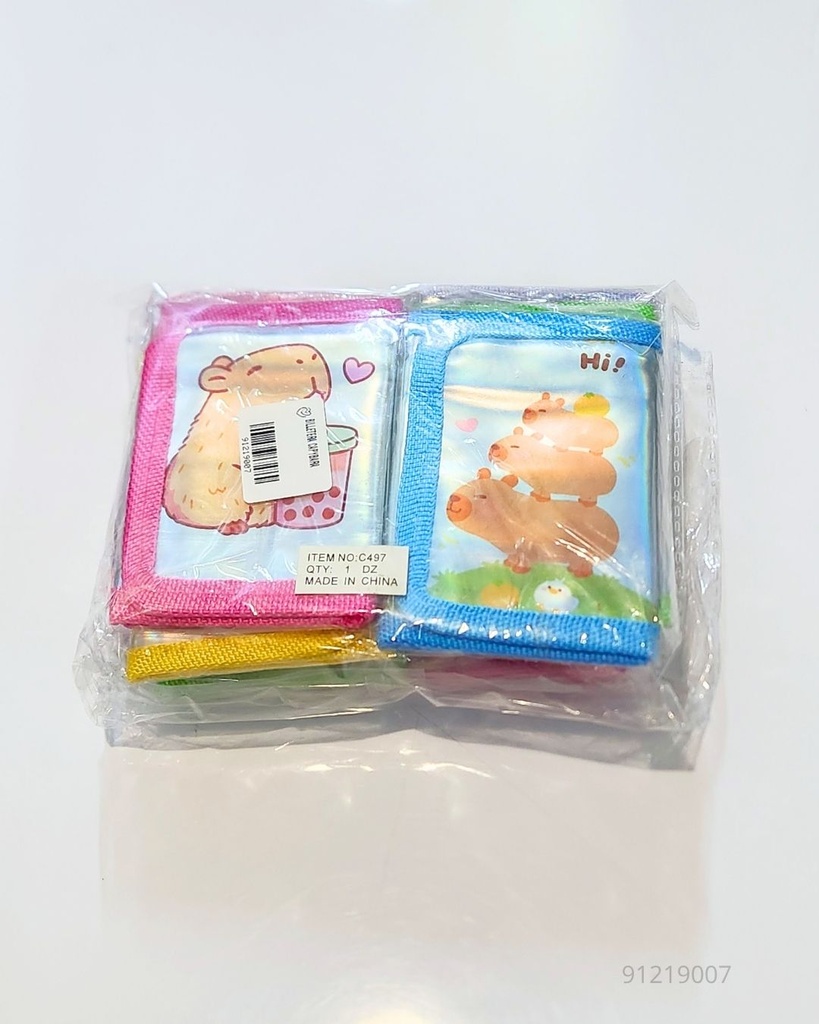 BILLETERAS MONEDERO CAPYBARA