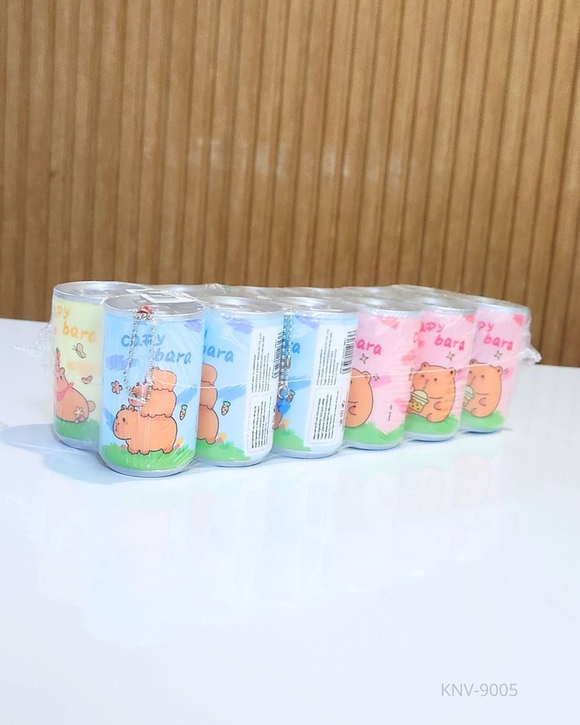 LATAS DE TOALLITAS HUMEDAS CAPYBARA