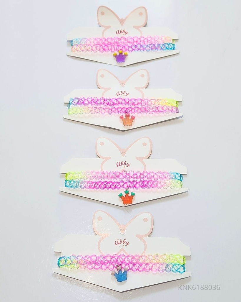 CHOCKER COLLARES NIÑA SET DE 2