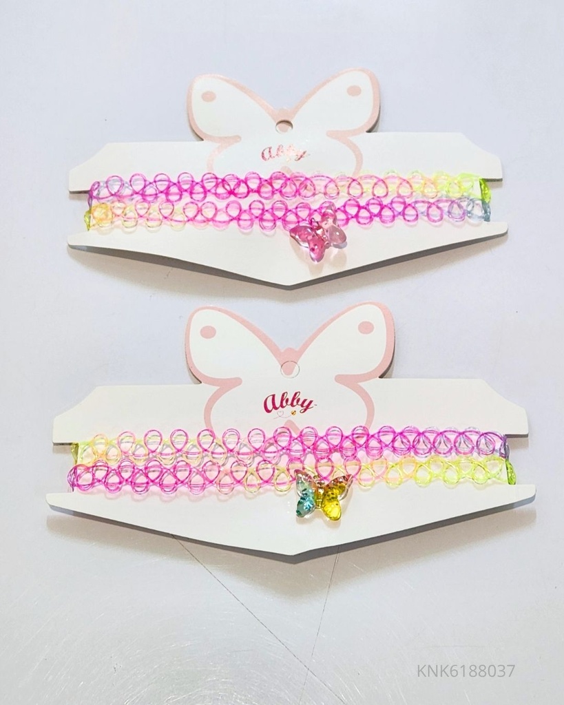 CHOCKER COLLARES NIÑA SET DE 2