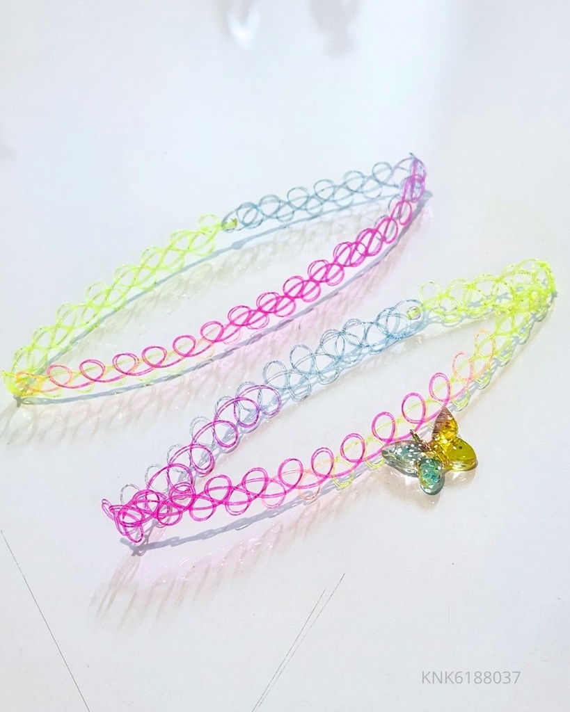 CHOCKER COLLARES NIÑA SET DE 2