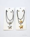COLLARES ESTRELLA SET DE 2