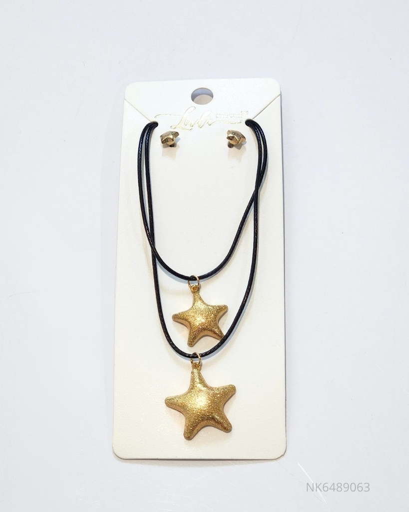 COLLARES ESTRELLA SET DE 2