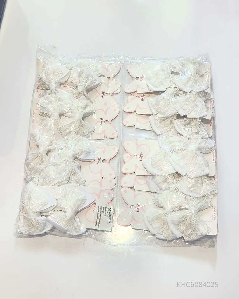 GANCHOS LAZO SET DE 2 BLANCO