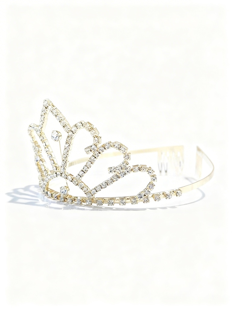 TIARAS CORONAS DORADA (HHL-6696G)