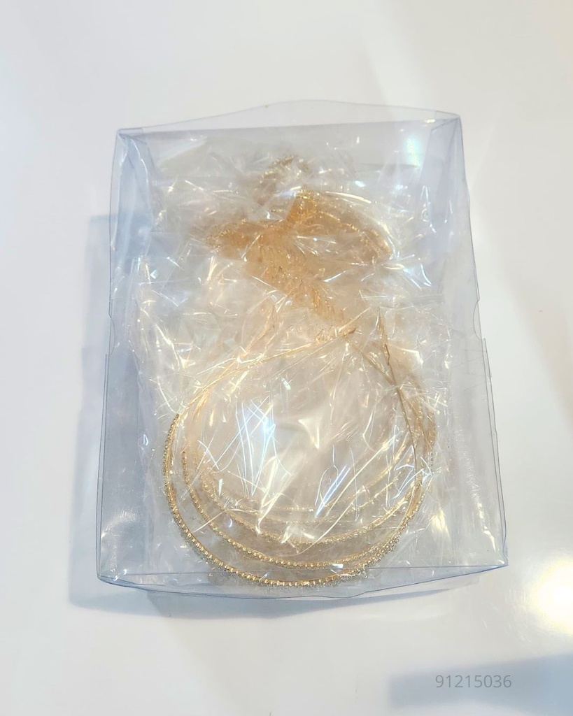 TIARAS CORONAS DORADAS (HHL-6694G)