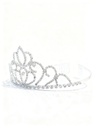 TIARAS CORONAS PLATEADA (HHL-6703S)