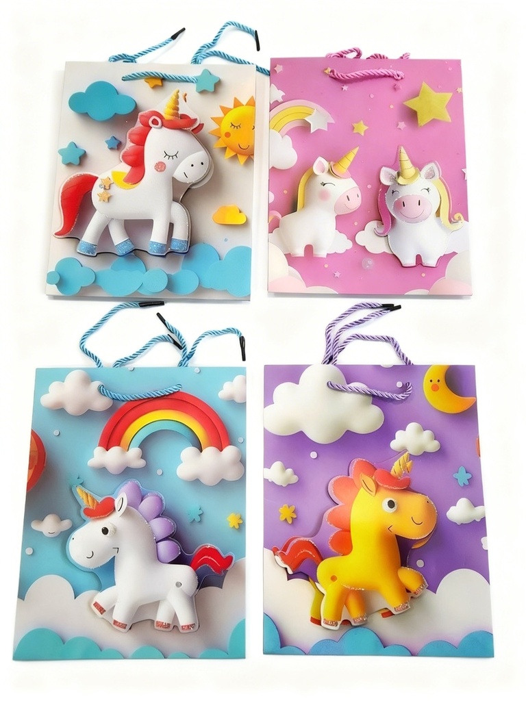 BOLSAS DE REGALO UNICORNIO (PEQUEÑA)