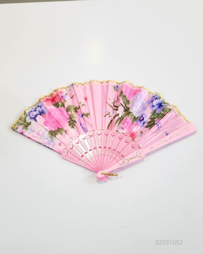 ABANICOS ENCAJE FLORES