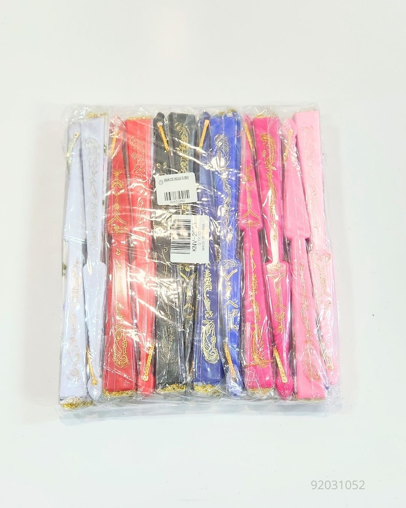 ABANICOS ENCAJE FLORES