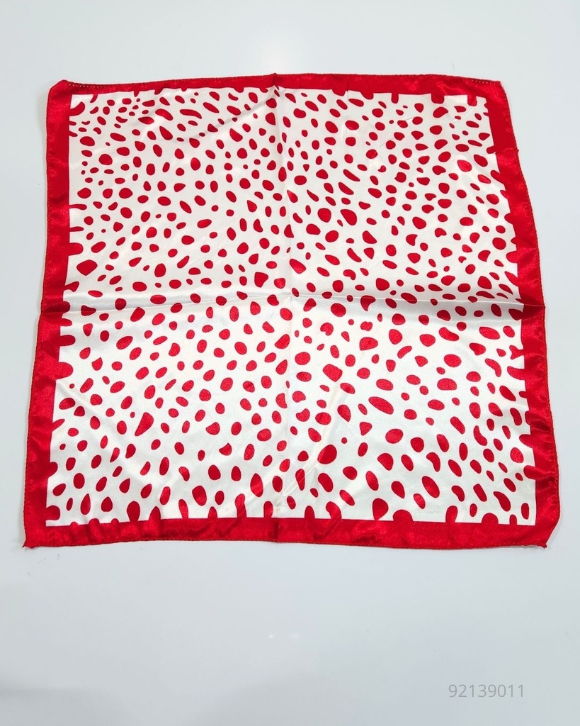 PAÑOLETA SEDA ESTAMPADA PUNTOS