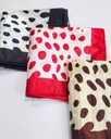 PAÑOLETA SEDA ESTAMPADA PUNTOS