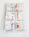 ZARCILLOS TOPITOS CEREZA SET DE 6