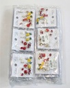 ZARCILLOS TOPITOS FRUTAS X6