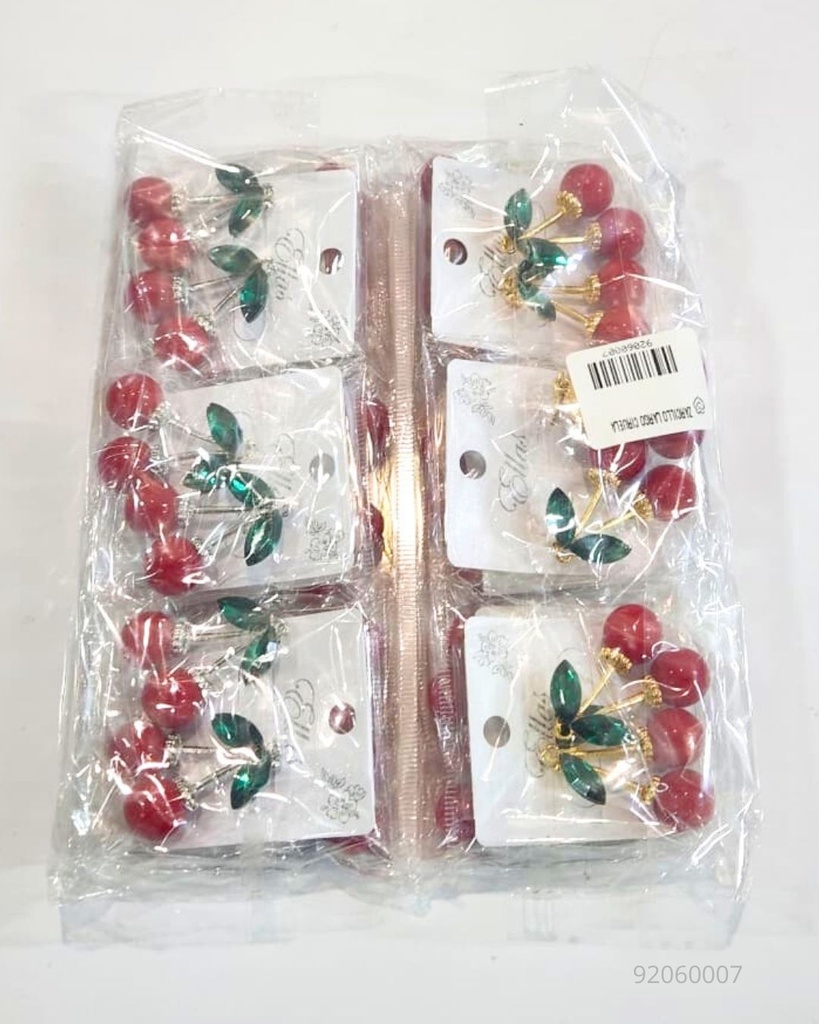 ZARCILLOS LARGOS CEREZA