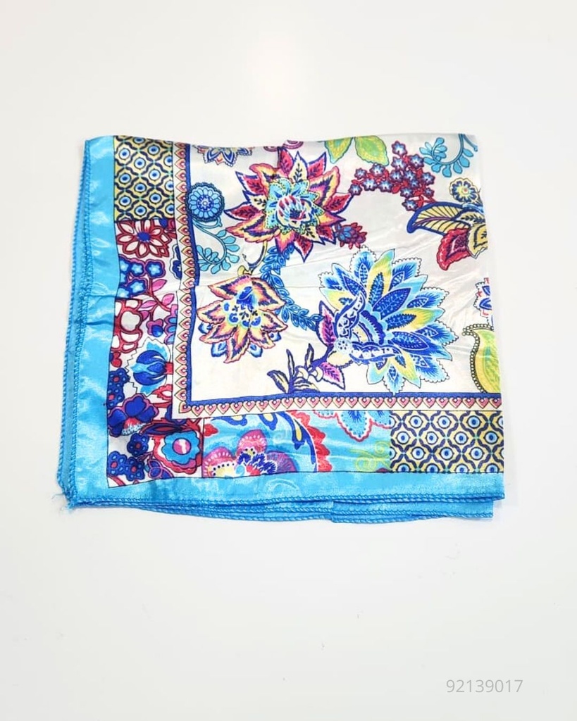 PAÑOLETAS DE SEDA FLORES