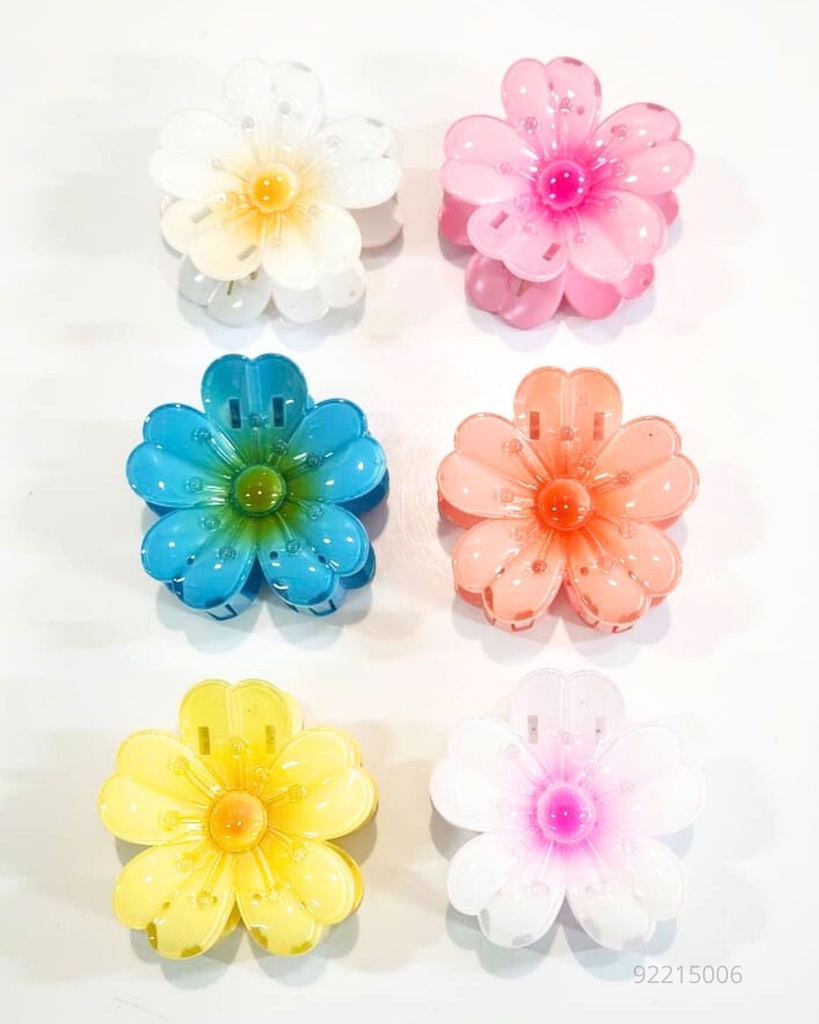 GANCHETAS ACRILICAS FLOR HAWAIANA