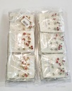 ZARCILLOS TOPITOS CEREZA SET DE 6