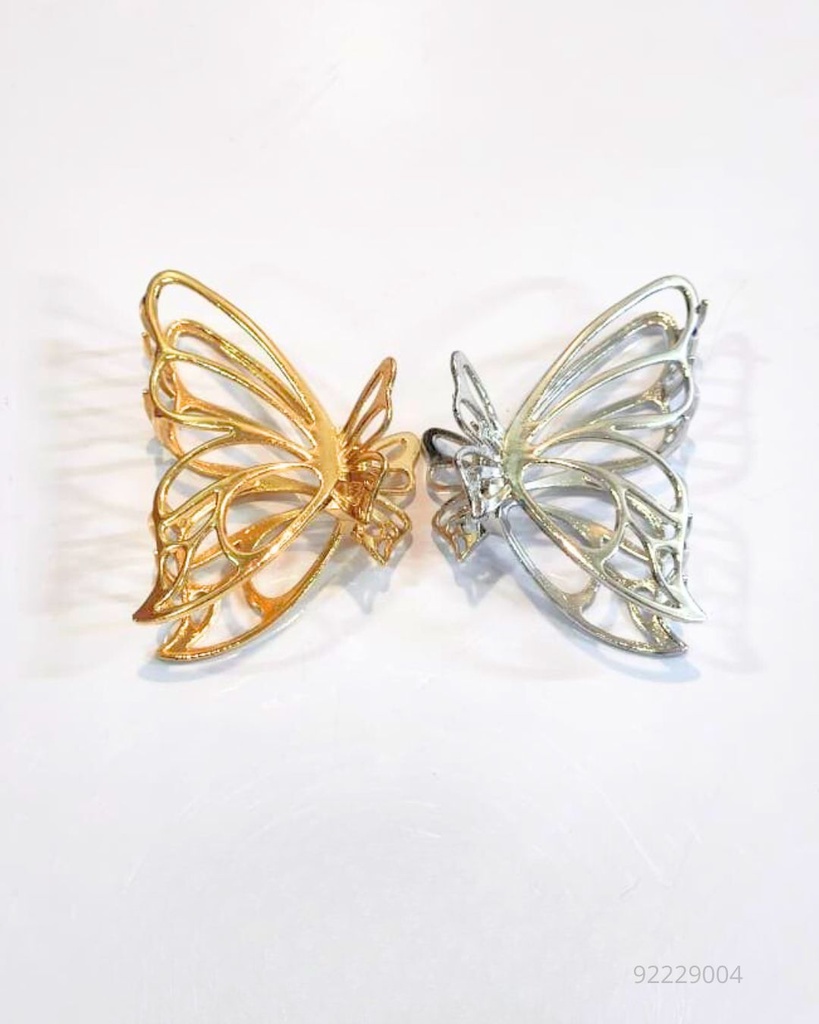 GANCHETAS METALICAS MARIPOSA (7.5CM)