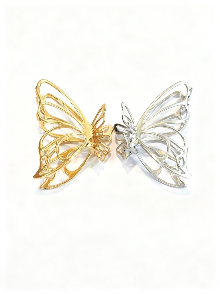 GANCHETAS METALICAS MARIPOSA (7.5CM)