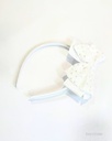 CINTILLOS BLANCOS LAZOS PERLAS 