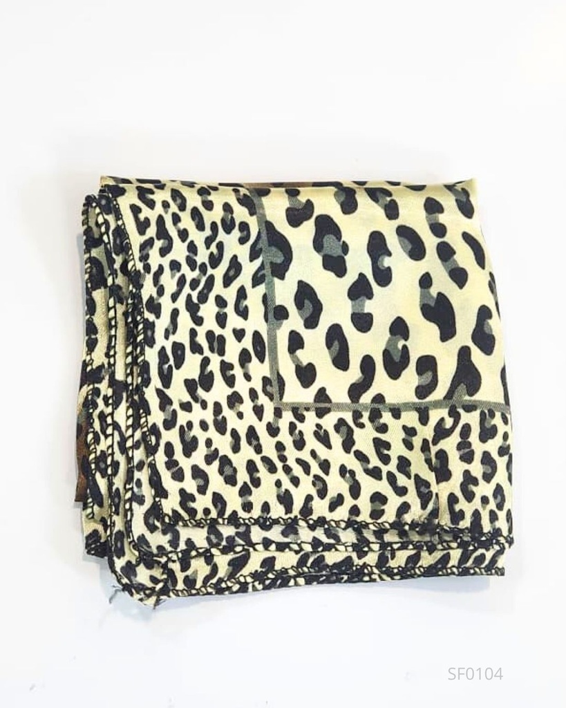PAÑOLETAS DE SEDA ANIMAL PRINT